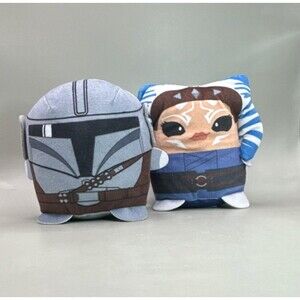 Star Wars The Mandalorian & Ahsoka Tano Plush Collectible Set